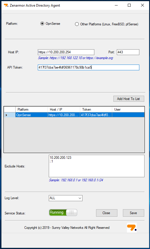 Zenarmor Active Directory Agent